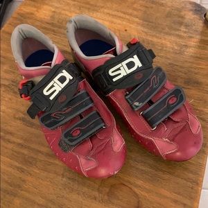 SIdi indoor outdoor cycling bike shoes women 8.5